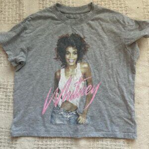 Whitney Houston crop top